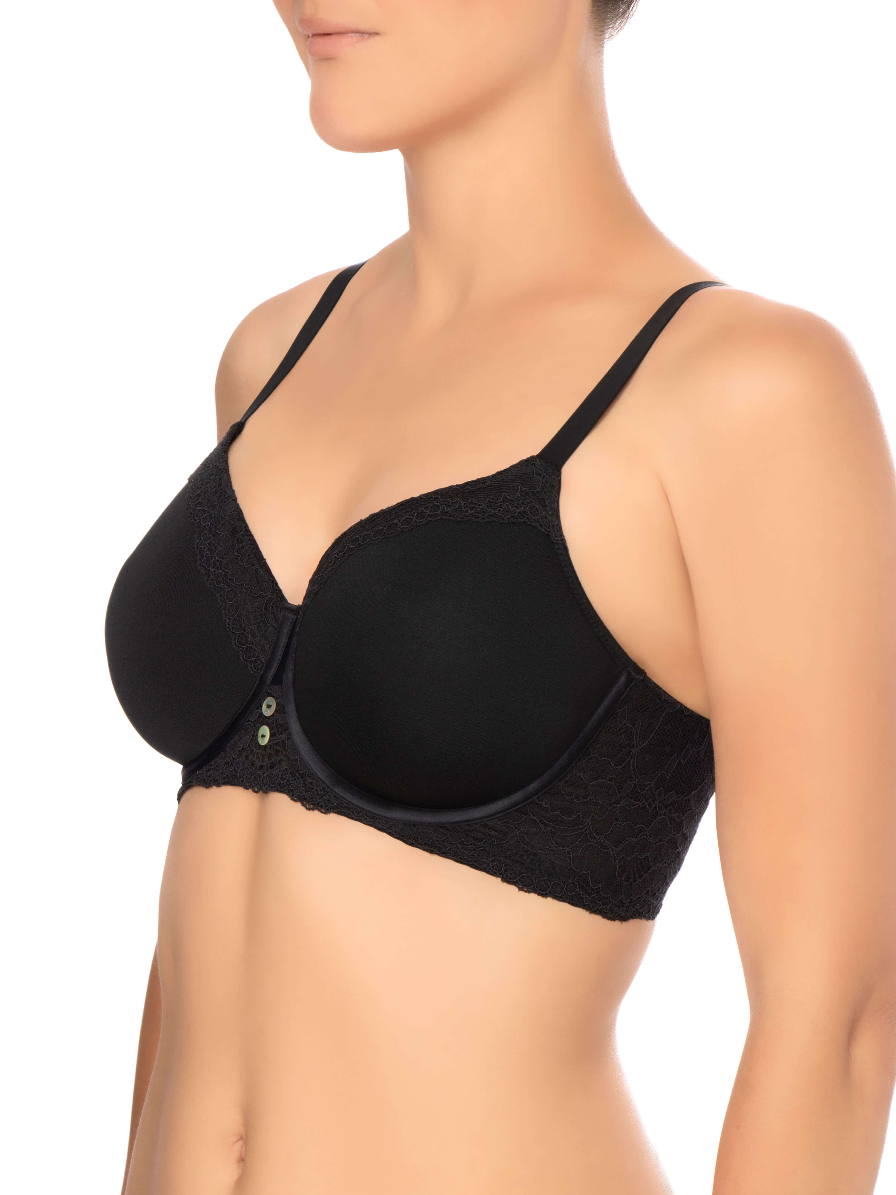 Spacer-BH mit Bügel Conturelle 806826 Comfy Liaison Farbe Schwarz